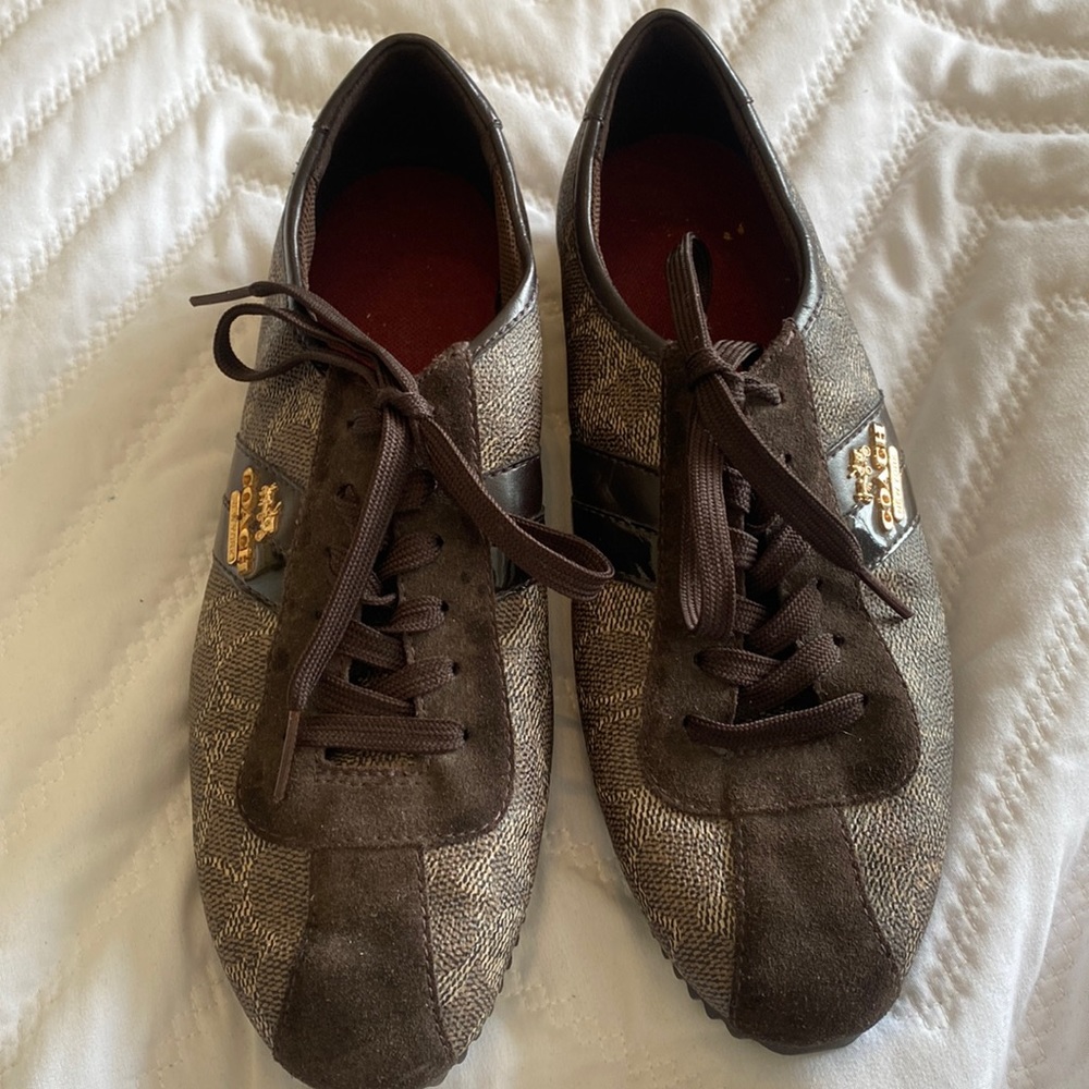 Coach tennis shoes